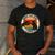 Retro Cat Dad Ever Cats Lovers For Men Women And Kids Men's Casual T-Shirt Dark Grey