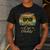 Retro Cat Daddy 80s 90s Style Sunglasses Men's Casual T-Shirt Dark Grey