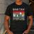 Retro Dad Tax Making Sure It's Not Poison Father's Day Men's Casual T-Shirt Dark Grey