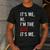 Retro It's Me Hi I'm The Dad It's Me For Dad Men's Casual T-Shirt Dark Grey Retro It's Me Hi I'm The Dad It's Me For Dad Men's Casual T-Shirt Dark Grey
