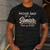 Retro Proud Dad Of a Senior Class Of 2026 Senior Dad 2026 Men's Casual T-Shirt Dark Grey
