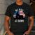 We Ride At Dawn Lawnmower Lawn Mowing Dad Vintage Men Men's Casual T-Shirt Dark Grey