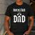 RockStar Dad Men's Casual T-Shirt Dark Grey
