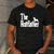 The RottFather Rottweiler Dad Shirt Men Men's Casual T-Shirt Dark Grey