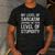 Sarcastic Humor My Level Of Sarcasm Fathers Day Dad Men's Casual T-Shirt Dark Grey Sarcastic Humor My Level Of Sarcasm Fathers Day Dad Men's Casual T-Shirt Dark Grey