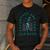Saturdays For Dads Golfer Father's Day Men's Casual T-Shirt Dark Grey