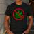 Say No Cannabis Anti-Marijuana Retro Weed Parent Dad Mom Men's Casual T-Shirt Dark Grey