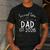 Second Time Dad Est 2026 Pregnancy Announcement Baby Daddy Men's Casual T-Shirt Dark Grey