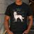Siberian Husky Dog Anatomy Pet Mom Cute Dog Dad Men Women Kids Men's Casual T-Shirt Dark Grey