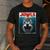Siberian Husky Jowls Sled Dog Mom Top Alaskan Dog Dad Men's Casual T-Shirt Dark Grey