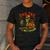 Skeleton Papa Halloween Dad Tax Making Sure Not Poison Men's Casual T-Shirt Dark Grey
