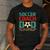 Soccer Coach Dad T-Shirt Men's Casual T-Shirt Dark Grey