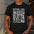 Softball Dad Straight Outta Money I Pitch T-Shirt Men's Casual T-Shirt Dark Grey