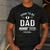 Soon To Be Dad 2026 Loading Men's Casual T-Shirt Dark Grey