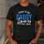 Soon To Be Daddy Again Est 2026 Dad Baby Announcement Men's Casual T-Shirt Dark Grey