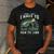 Sorry I Cant I Have To Mow The Lawn Riding Mower Dad Men's Casual T-Shirt Dark Grey