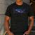 Space Mom Family Matching Dad Space Birthday Theme Party Men's Casual T-Shirt Dark Grey