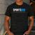 Sports Dad Shirt Cute Father's Day Men's Casual T-Shirt Dark Grey