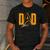 Star Trek Starfleet Dad Men's Casual T-Shirt Dark Grey
