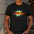 Super Dad Family Matching Superhero Comics Set Fathers Day Men's Casual T-Shirt Dark Grey