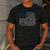 Support ALS Awareness Month USA American Flag Men Dad Men's Casual T-Shirt Dark Grey