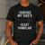 I Survived My Dad's Heart Transplant Men's Casual T-Shirt Dark Grey