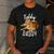 Tabby Daddy Cat Lover Saying Graphic Men's Casual T-Shirt Dark Grey
