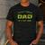 Teenage Mutant Ninja Turtles Dad Turtles Father's Day Men's Casual T-Shirt Dark Grey