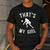 That's My Girl Volleyball Dad Of A Volleyball Player Father Men's Casual T-Shirt Dark Grey