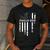 Thin Blue Line Proud Dad Police Family T-Shirt Men's Casual T-Shirt Dark Grey Thin Blue Line Proud Dad Police Family T-Shirt Men's Casual T-Shirt Dark Grey