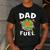 TMNT Michelangelo Dad Fuel Men's Casual T-Shirt Dark Grey TMNT Michelangelo Dad Fuel Men's Casual T-Shirt Dark Grey