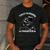 Toilet Clogging Champion Dad Joke Raccoon Trash Panda Men's Casual T-Shirt Dark Grey