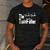 The TwinFather Father Of Twins Dad Fathers Day Men's Casual T-Shirt Dark Grey