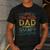 I Have Two Titles Dad And Grampy Tshirt Fathers Day Men's Casual T-Shirt Dark Grey