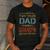 I Have Two Titles Dad And Grandpa Father's Day Grandpa Men's Casual T-Shirt Dark Grey