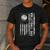 USA Flag Volleyball Dad Father's Day Men's Casual T-Shirt Dark Grey USA Flag Volleyball Dad Father's Day Men's Casual T-Shirt Dark Grey