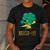Vegetable Word Game Dad Joke Brocco-Lee Broccoli Men's Casual T-Shirt Dark Grey