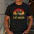 Vintage Cat Daddy Cat Lover Cat Dad Fathers Men's Casual T-Shirt Dark Grey Vintage Cat Daddy Cat Lover Cat Dad Fathers Men's Casual T-Shirt Dark Grey