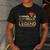 Vintage Cooking Dad The Man The Myth The Legend Chef Men's Casual T-Shirt Dark Grey