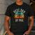 Vintage Disc Golf Dad Best Dad By Par Disk Golf Men's Casual T-Shirt Dark Grey
