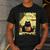 Vintage Japanese Cat Book Lovers Librarian Cat Dad Teacher Men's Casual T-Shirt Dark Grey
