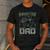 Vintage Monster Truck Lover DAD Family Matching Birthday Men's Casual T-Shirt Dark Grey