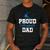 Volleyball Player Team Dad Father Proud Volleyball Dad Men's Casual T-Shirt Dark Grey Volleyball Player Team Dad Father Proud Volleyball Dad Men's Casual T-Shirt Dark Grey