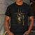 Welder Christian Cross Weld Welding Dad Jesus Lover Men's Casual T-Shirt Dark Grey