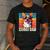 Welsh Corgi Pembroke Dog Corgi Dad -Adults Small Classic Fit Short Sleeve Cotton Polyester Blend Men's Casual T-Shirt Dark Grey