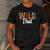 Wild Dad Zoo Born Two Be Wild B-Day Safari Jungle Animal Men's Casual T-Shirt Dark Grey Wild Dad Zoo Born Two Be Wild B-Day Safari Jungle Animal Men's Casual T-Shirt Dark Grey