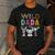 Wild Dada Zoo Theme Birthday Safari Jungle Matching Party Men's Casual T-Shirt Dark Grey