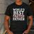 World's Best Father Farter Dad Daddy Papa Joke Men's Casual T-Shirt Dark Grey