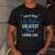 This Is What World's Greatest Dad Looks Like Father's Day Men's Casual T-Shirt Dark Grey