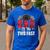 2 Year Old Racing Car Two Fast Birthday 2nd Family Dad Men's Casual T-Shirt Royal Blue